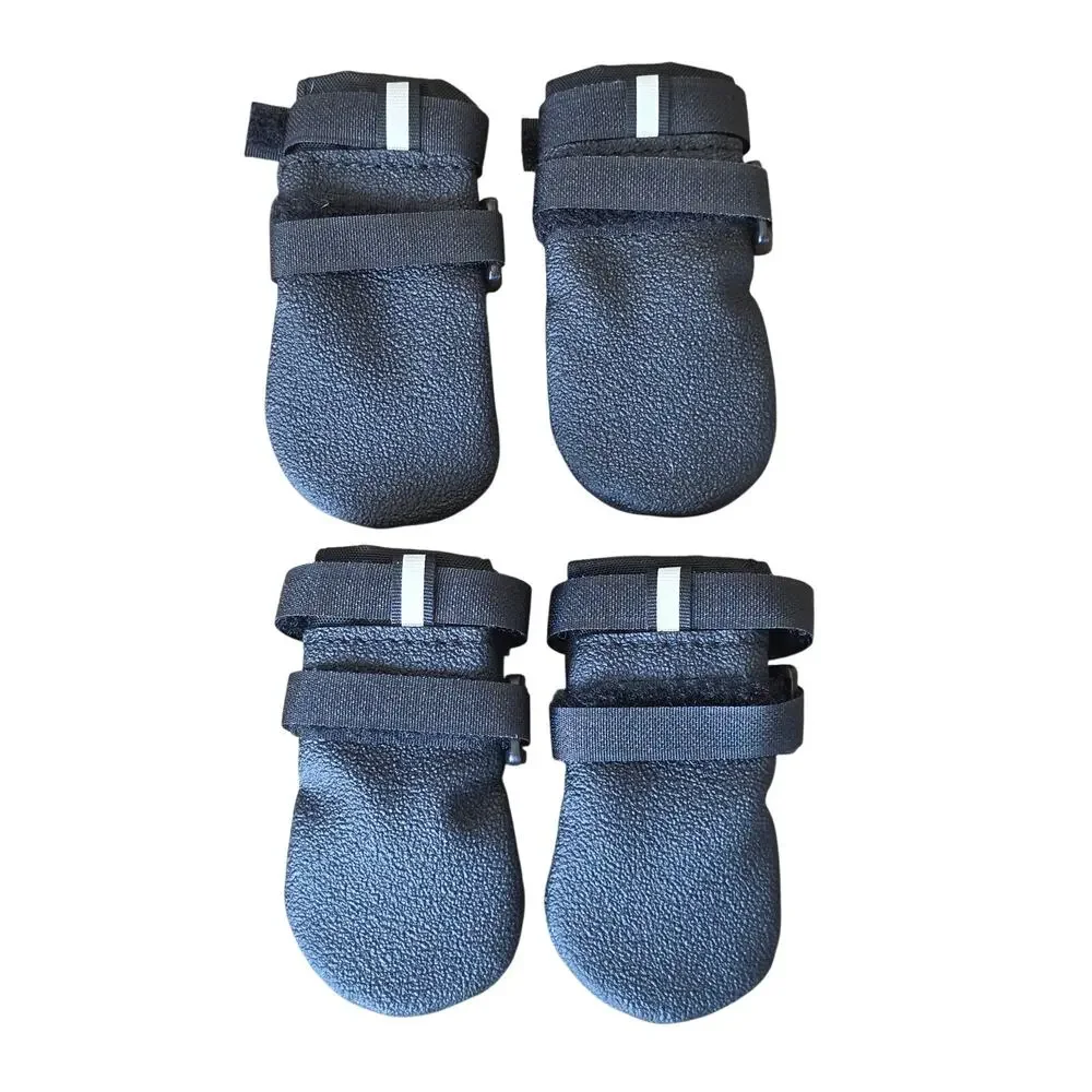 NWT Ultra Paws-Petite-Durable Dog Boots Protective  Black Non-Slip All Weather